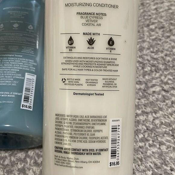 NEW- Bath & Body Works- Ocean Shampoo & Conditioner - Picture 5 of 5